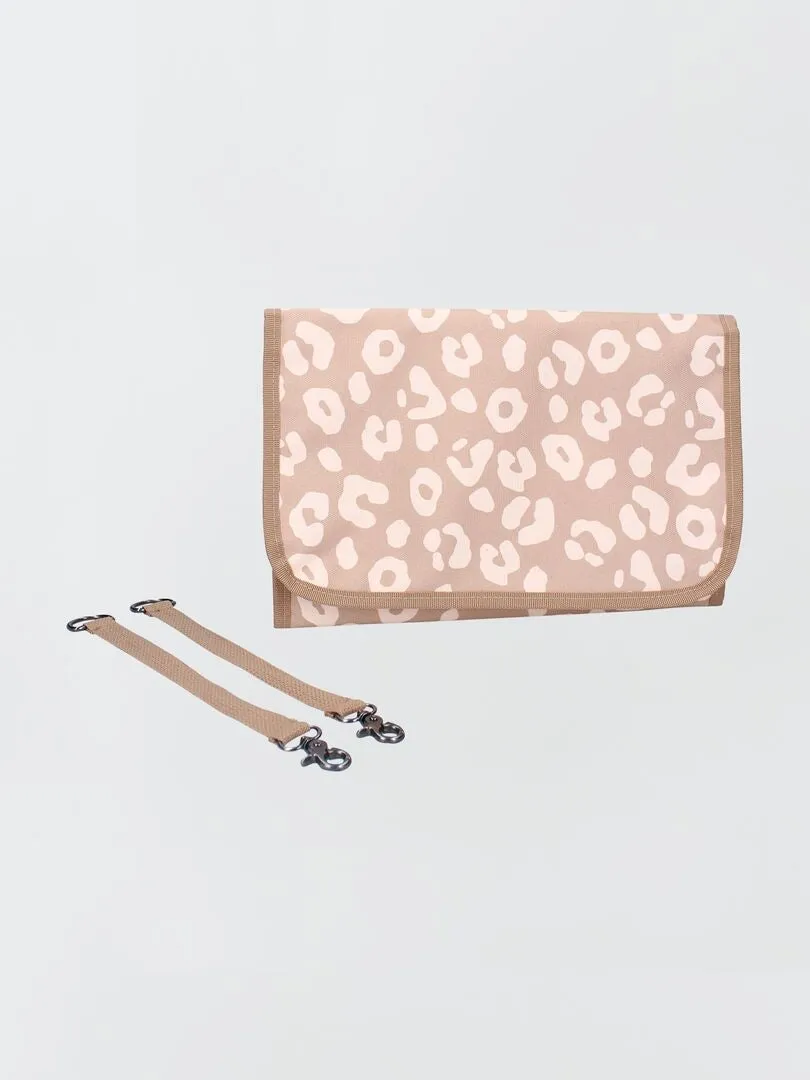 BOLSO CAMBIADOR ESTAMPADO  BEIGE
